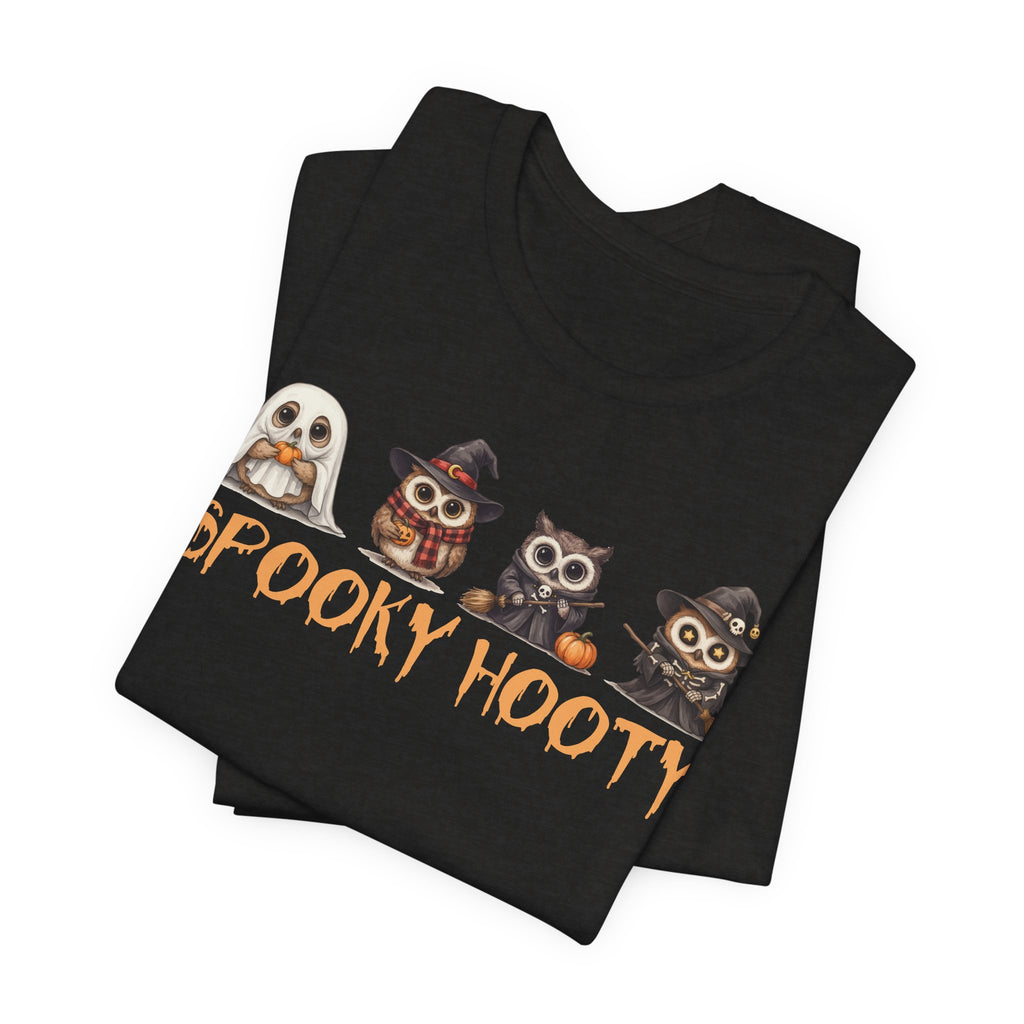 Spooky Hooty Halloween T-Shirt – Cute Owl Ghosts Shirt