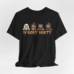 Spooky Hooty Halloween T-Shirt – Cute Owl Ghosts Shirt