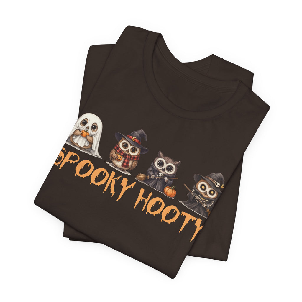 Spooky Hooty Halloween T-Shirt – Cute Owl Ghosts Shirt