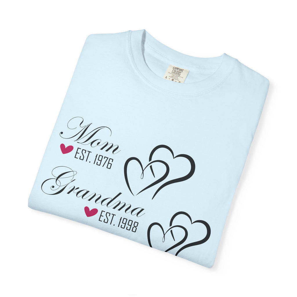 Grandma & Great Grandma Est. Custom Year T-Shirt