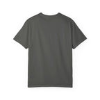Black Cat Pumpkin Tea T-Shirt — Halloween Vintage Witchy Graphic Tee