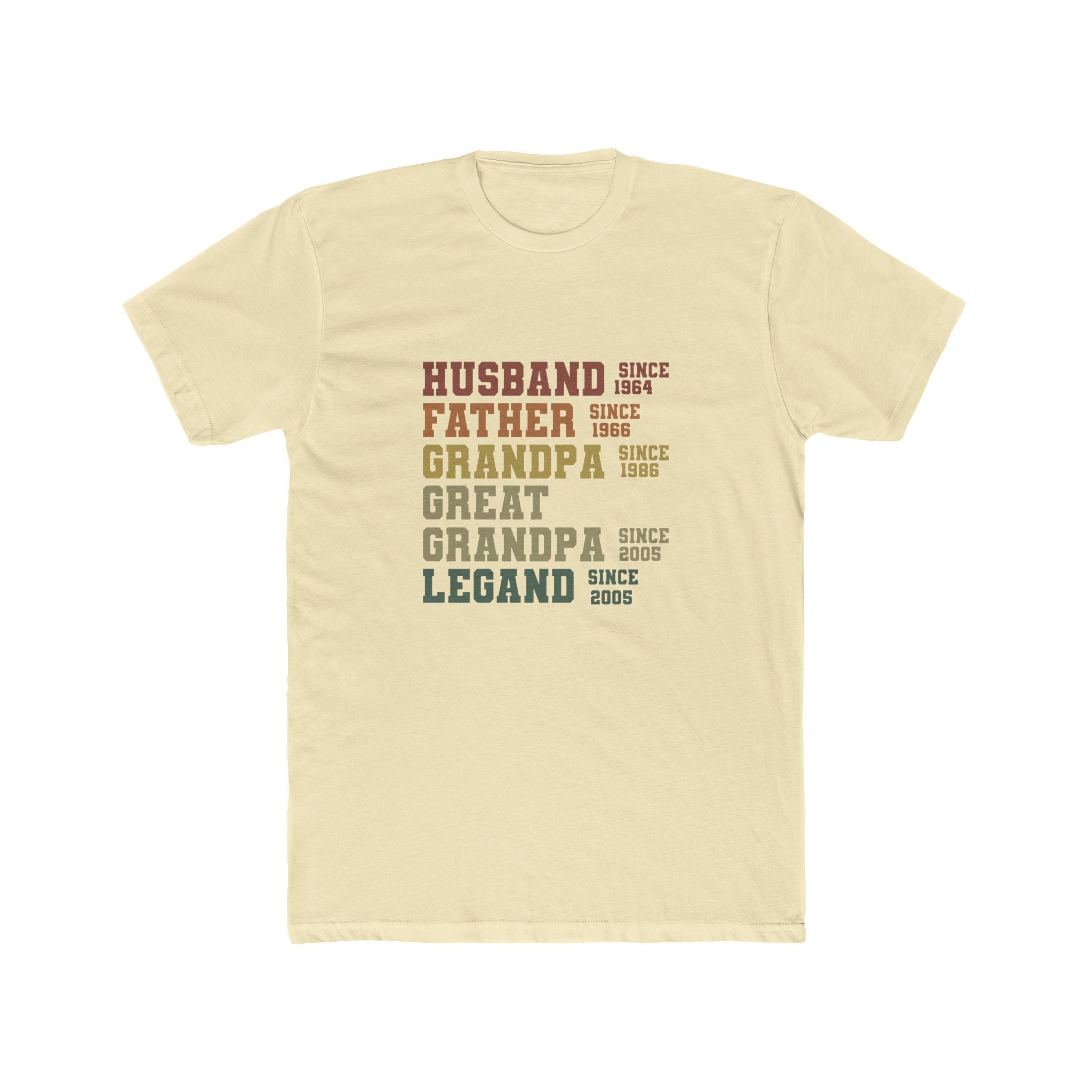 Husband • Father • Grandpa • Great Grandpa • Legend T‑Shirt
