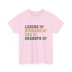 Legend Husband Dad Grandpa Since 1955 Tee