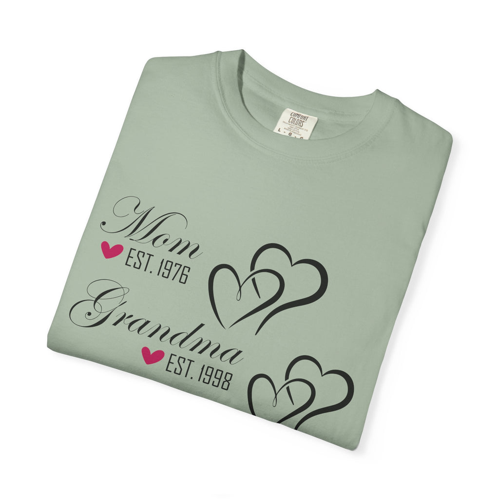 Grandma & Great Grandma Est. Custom Year T-Shirt