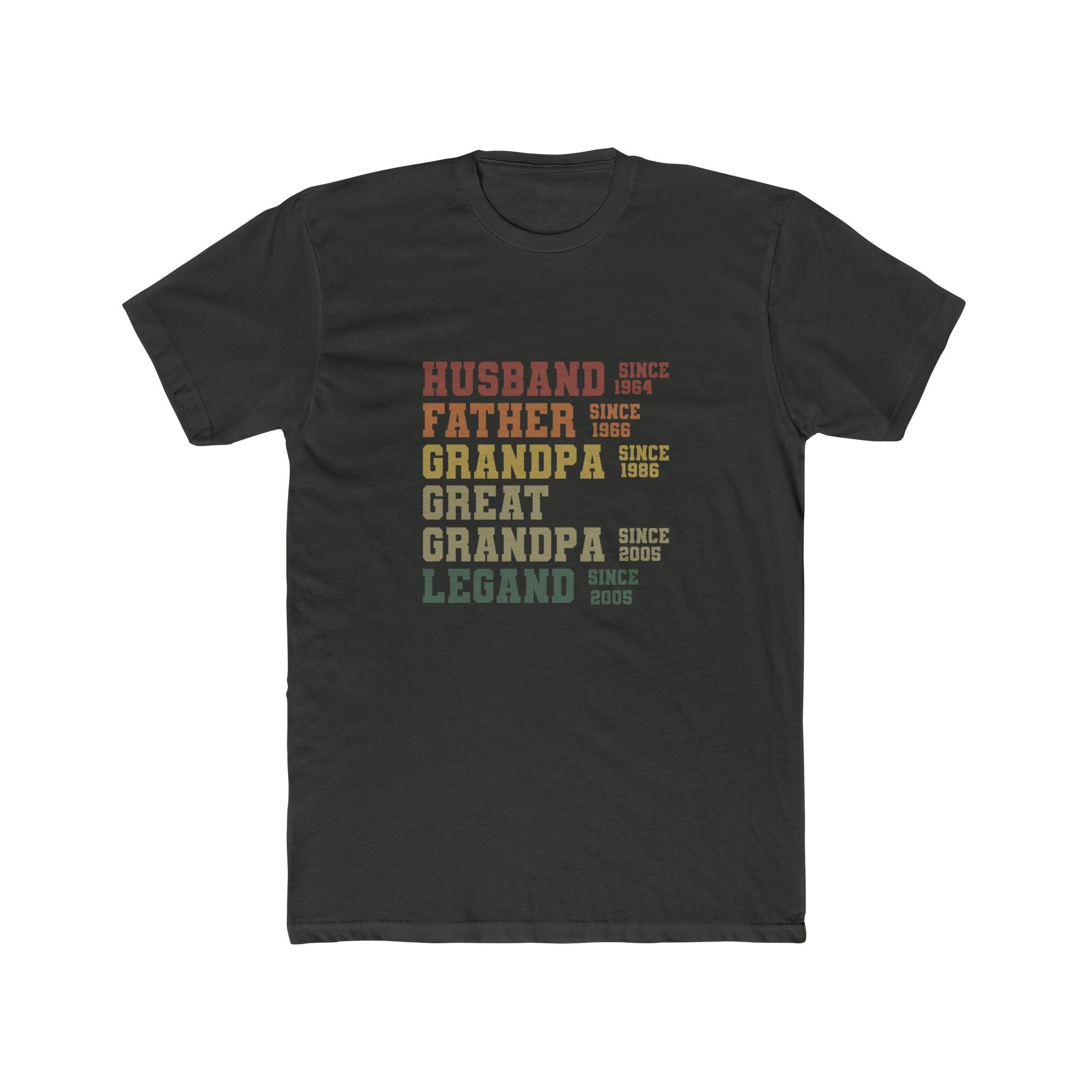 Husband • Father • Grandpa • Great Grandpa • Legend T‑Shirt