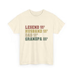 Legend Husband Dad Grandpa Since 1955 Tee