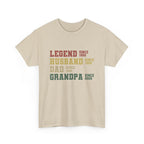 Legend Husband Dad Grandpa Since 1955 Tee