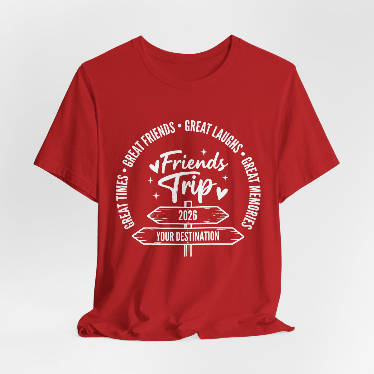 Personalized Friends Trip T-shirt