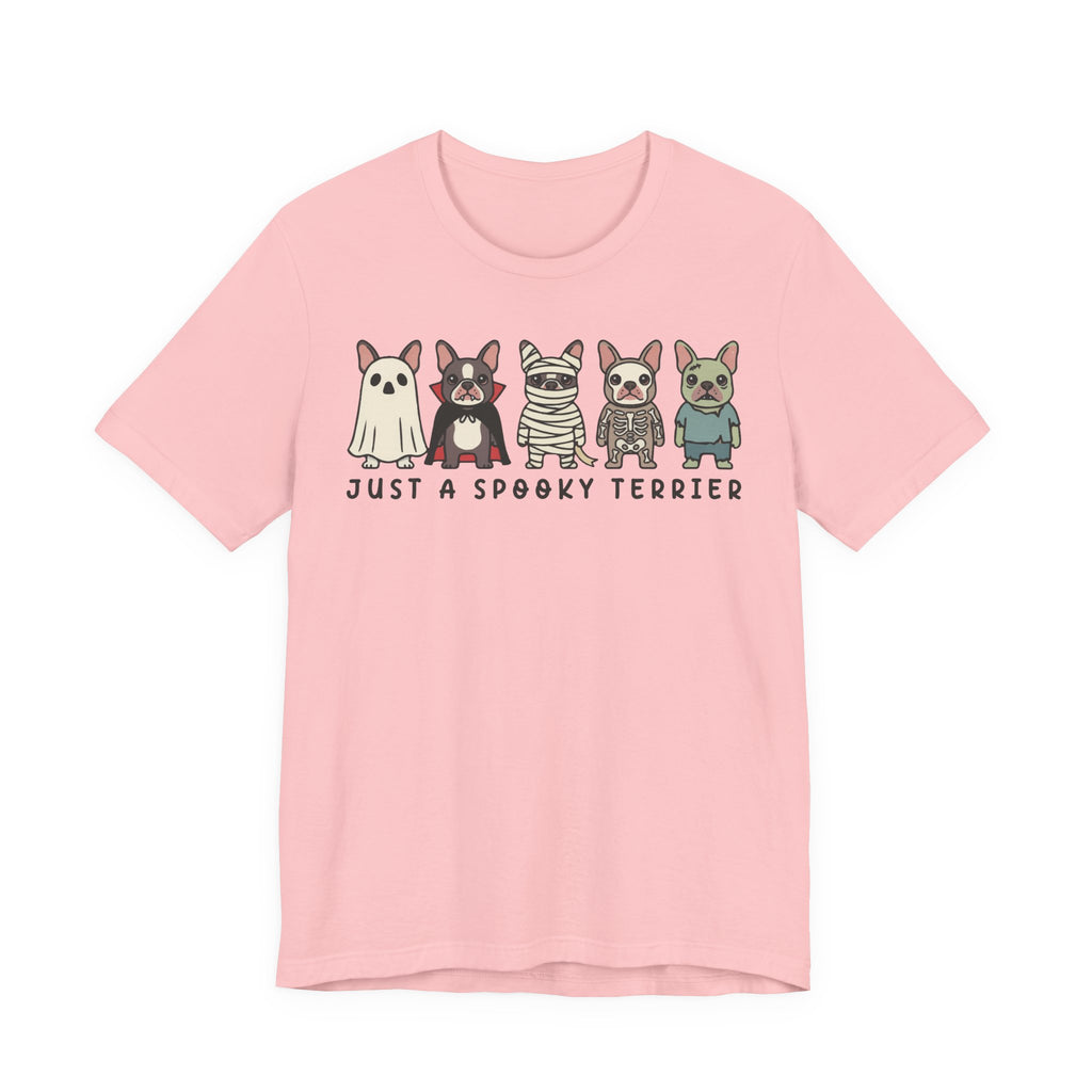 Spooky Terrier T-Shirt — Cute Halloween Boston Terrier Shirt