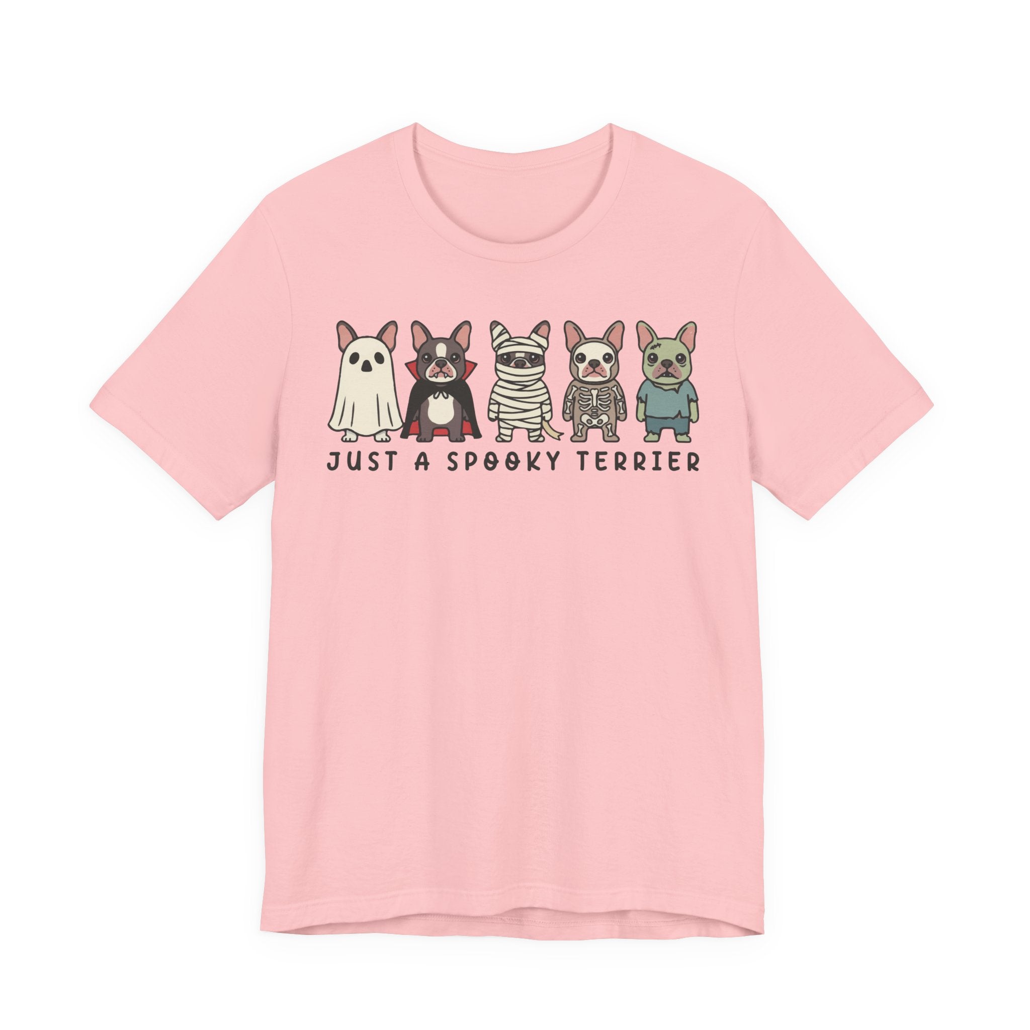 Spooky Terrier T-Shirt — Cute Halloween Boston Terrier Shirt