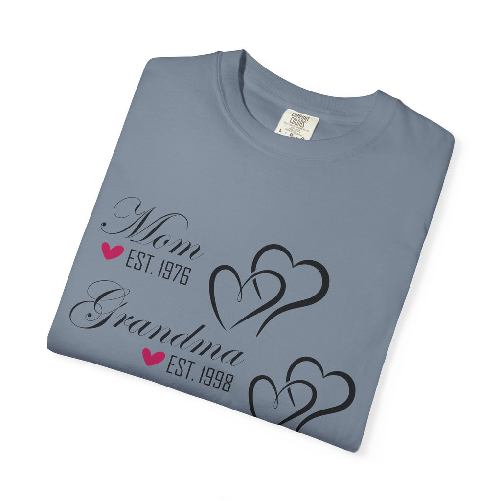 Grandma & Great Grandma Est. Custom Year T-Shirt