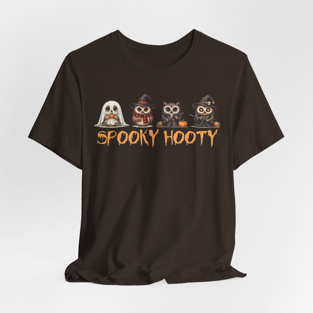 Spooky Hooty Halloween T-Shirt – Cute Owl Ghosts Shirt
