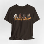 Spooky Hooty Halloween T-Shirt – Cute Owl Ghosts Shirt