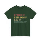 Legend Husband Dad Grandpa Since 1955 Tee