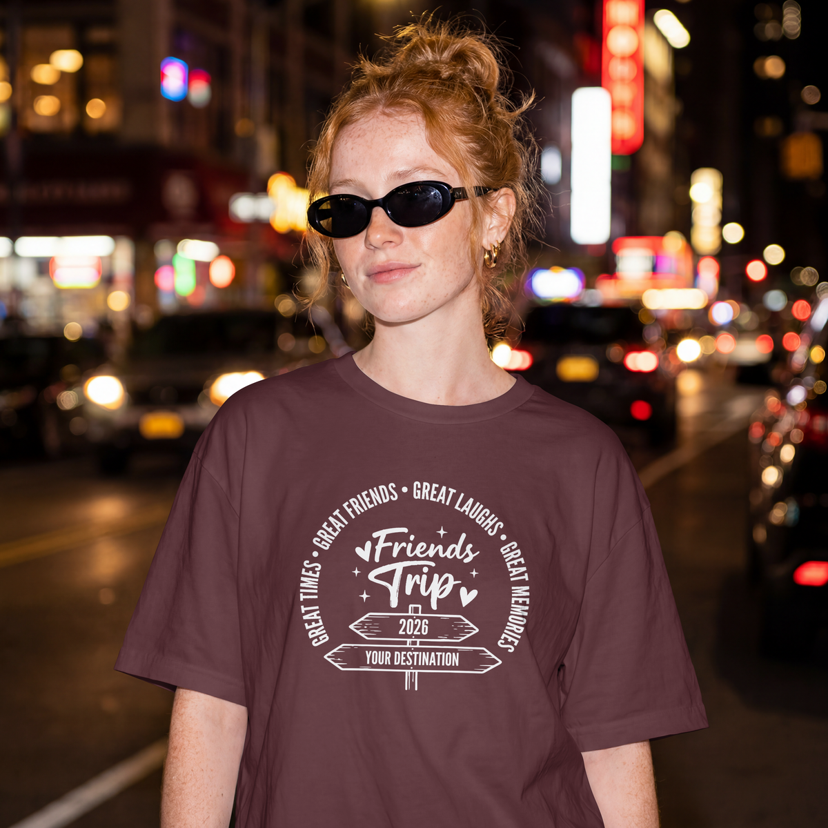 Personalized Friends Trip T-shirt