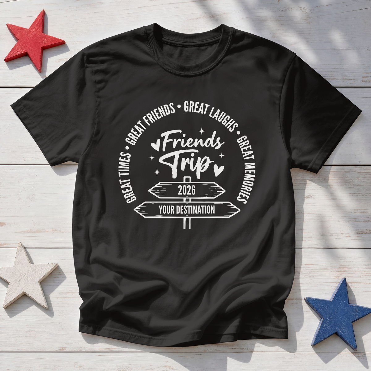 Personalized Friends Trip T-shirt