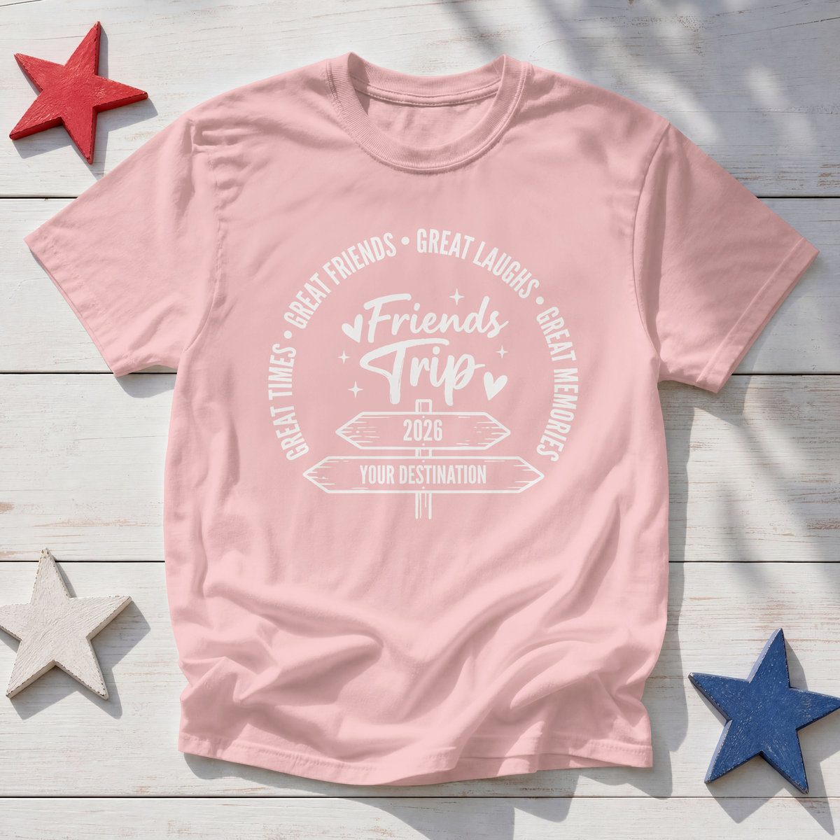 Personalized Friends Trip T-shirt