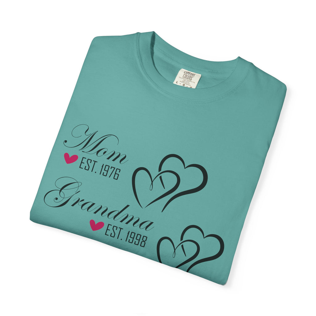 Grandma & Great Grandma Est. Custom Year T-Shirt
