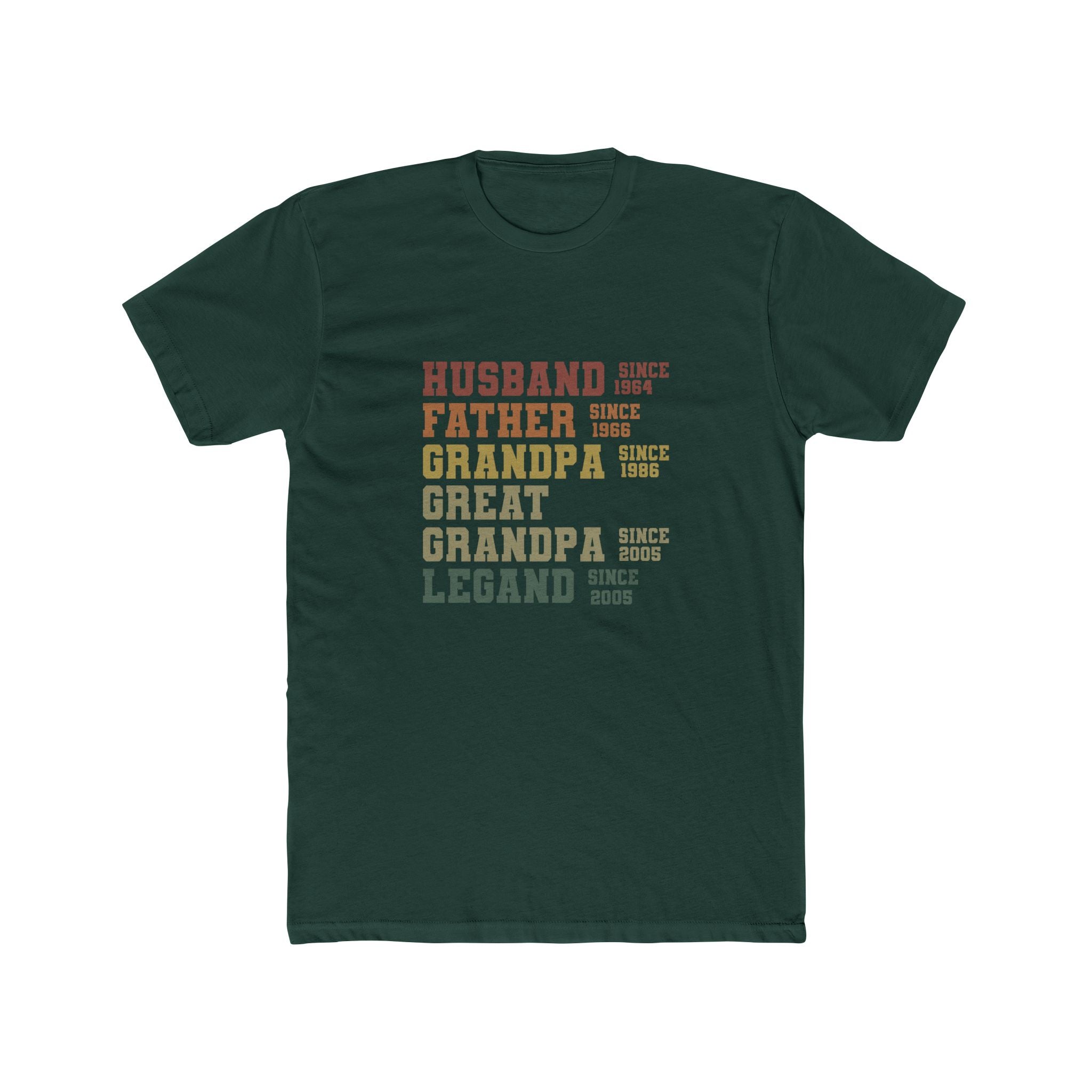 Husband • Father • Grandpa • Great Grandpa • Legend T‑Shirt