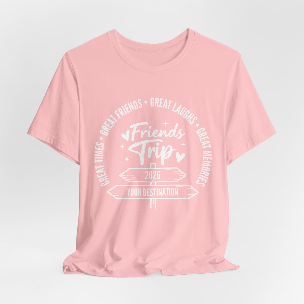 Personalized Friends Trip T-shirt