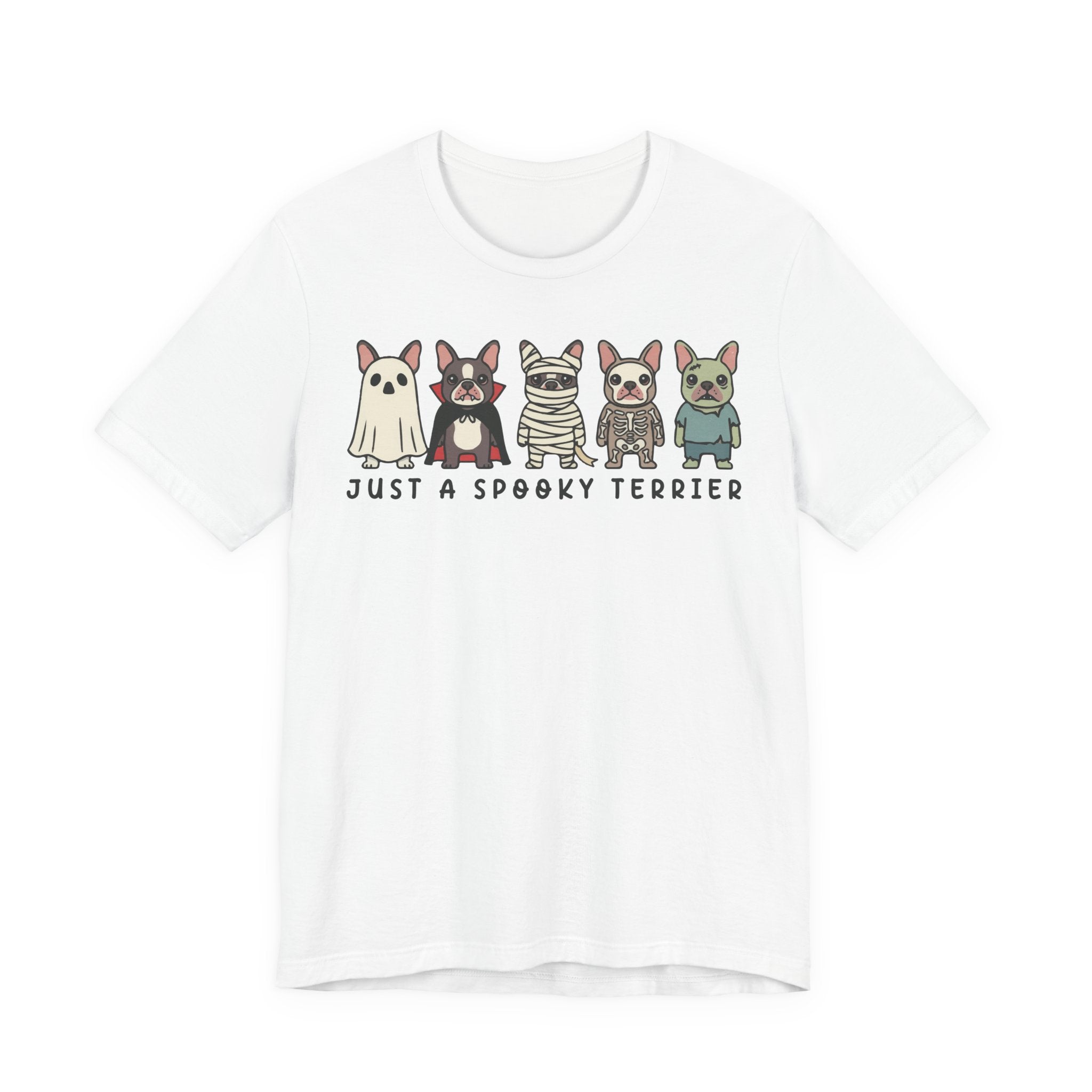 Spooky Terrier T-Shirt — Cute Halloween Boston Terrier Shirt