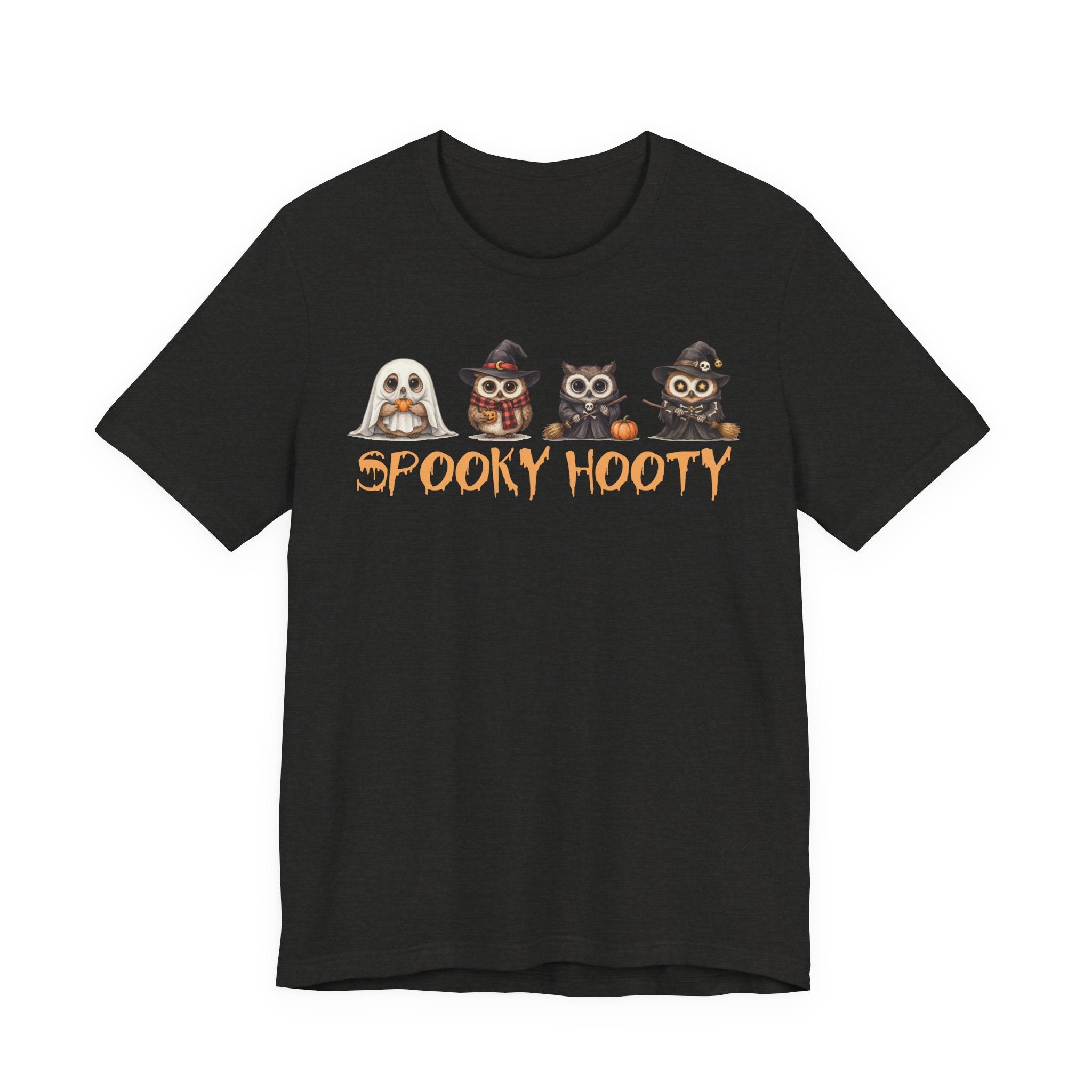 Spooky Hooty Halloween T-Shirt – Cute Owl Ghosts Shirt