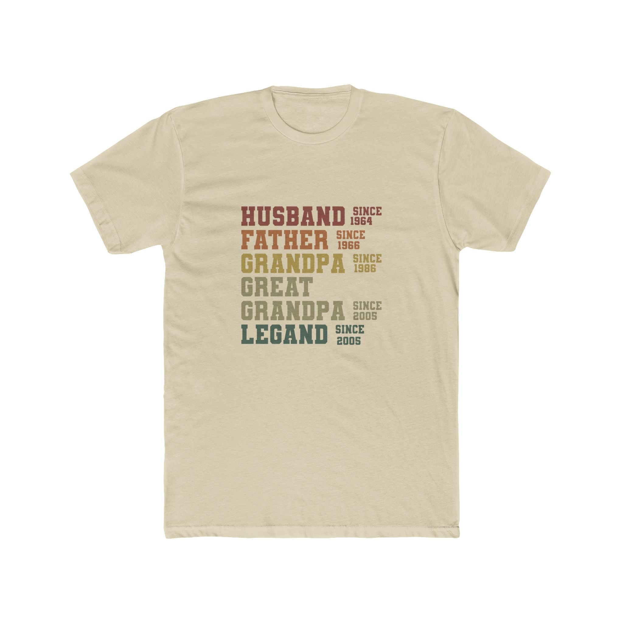 Husband • Father • Grandpa • Great Grandpa • Legend T‑Shirt