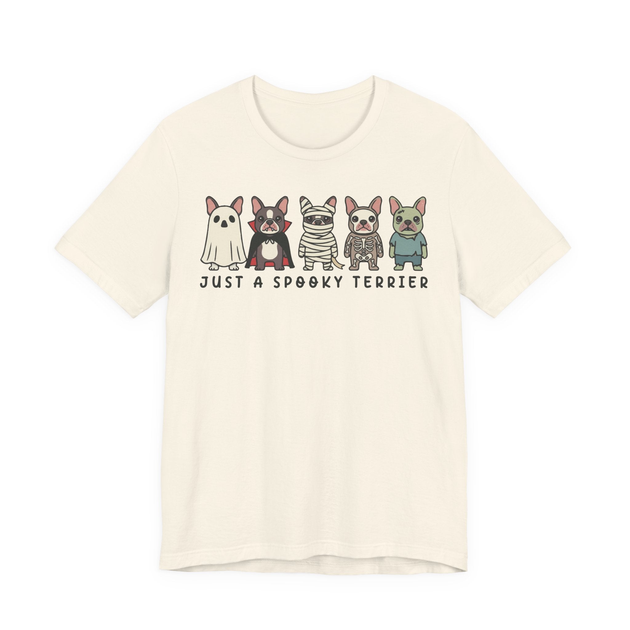 Spooky Terrier T-Shirt — Cute Halloween Boston Terrier Shirt