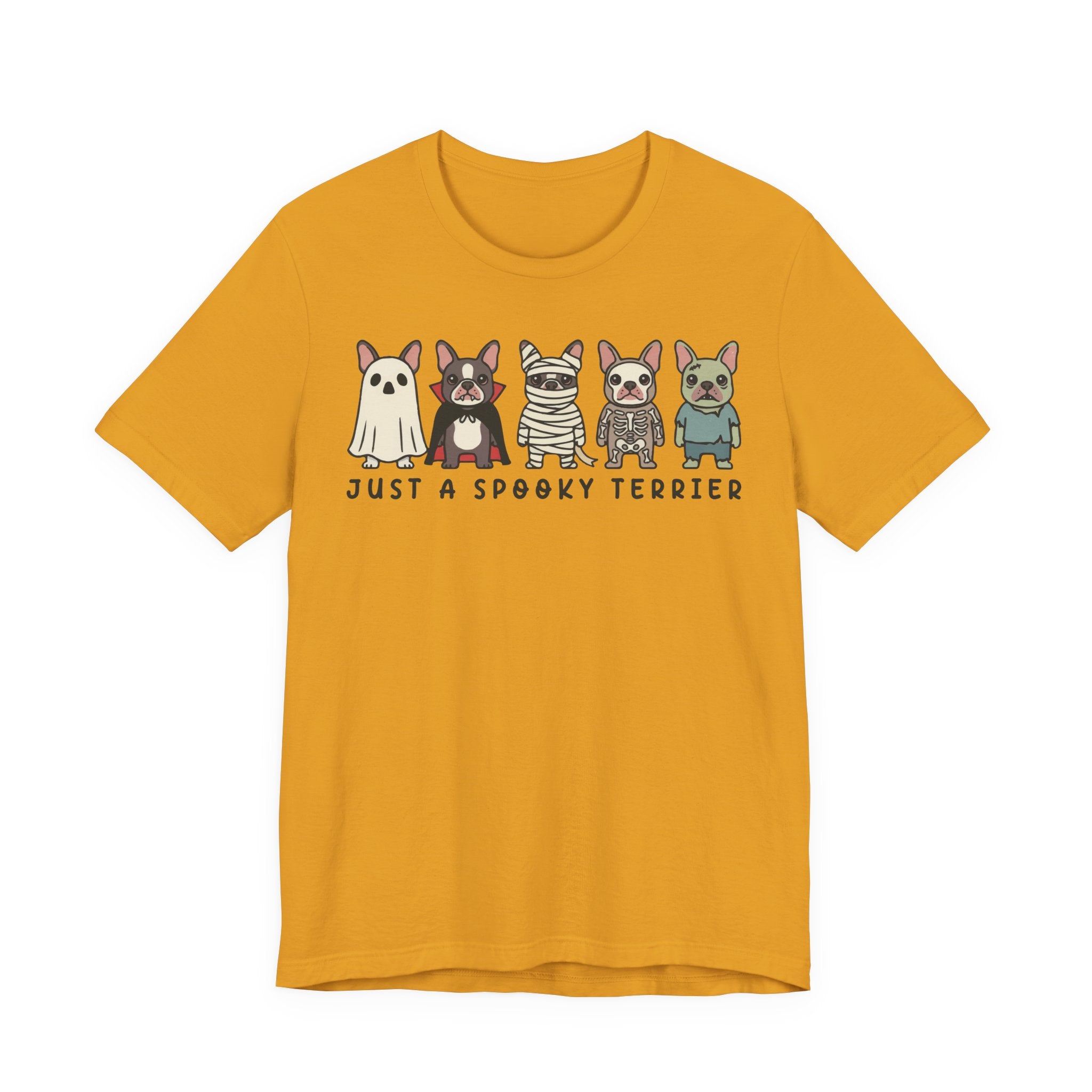 Spooky Terrier T-Shirt — Cute Halloween Boston Terrier Shirt