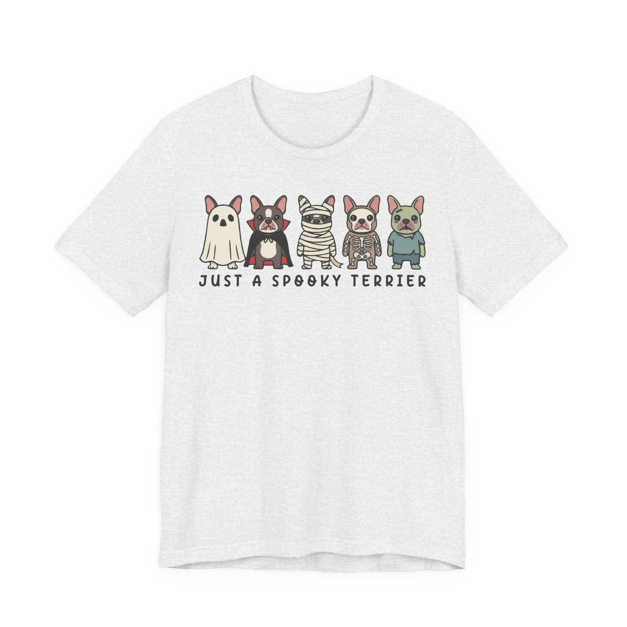 Spooky Terrier T-Shirt — Cute Halloween Boston Terrier Shirt