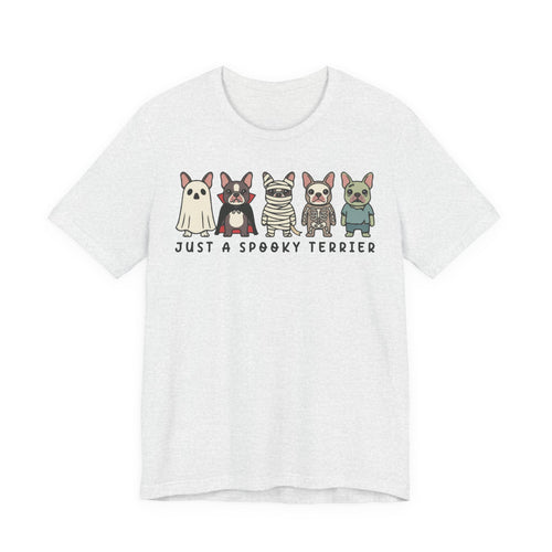 Spooky Terrier T-Shirt — Cute Halloween Boston Terrier Shirt