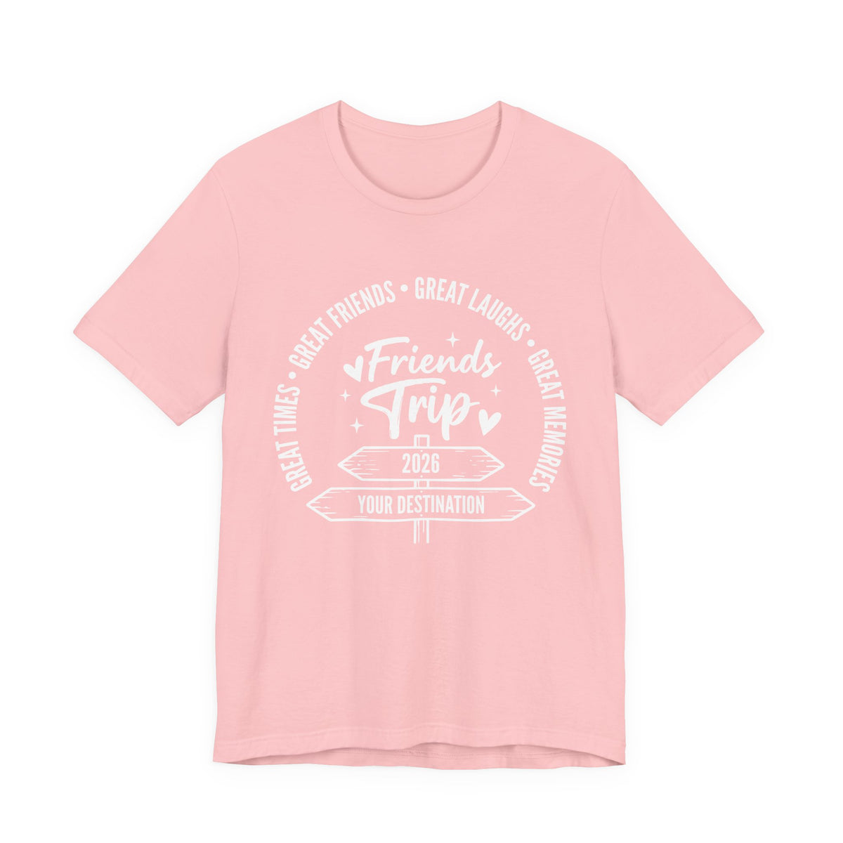 Personalized Friends Trip T-shirt