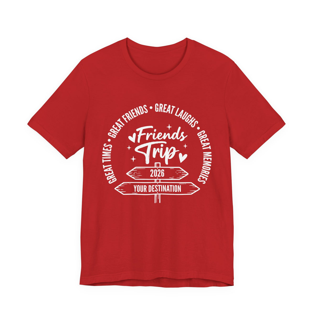 Personalized Friends Trip T-shirt