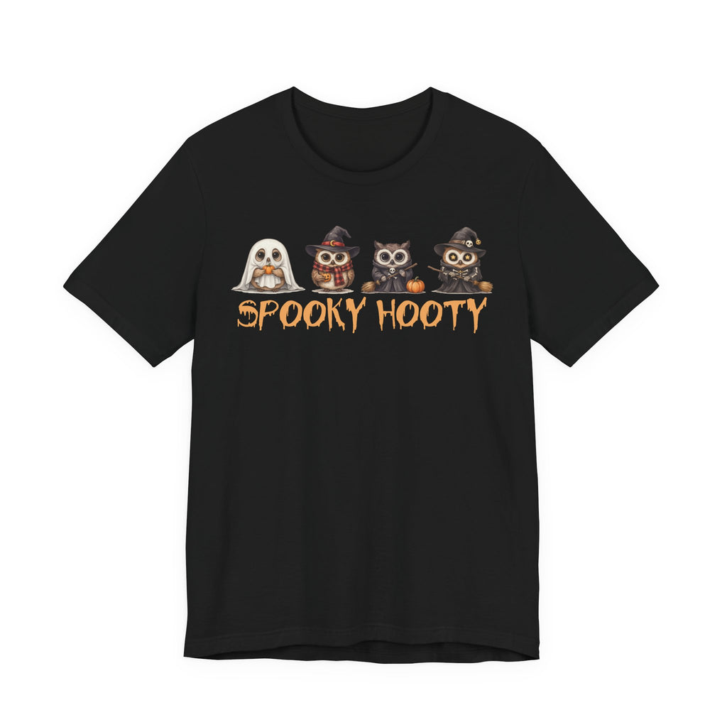 Spooky Hooty Halloween T-Shirt – Cute Owl Ghosts Shirt