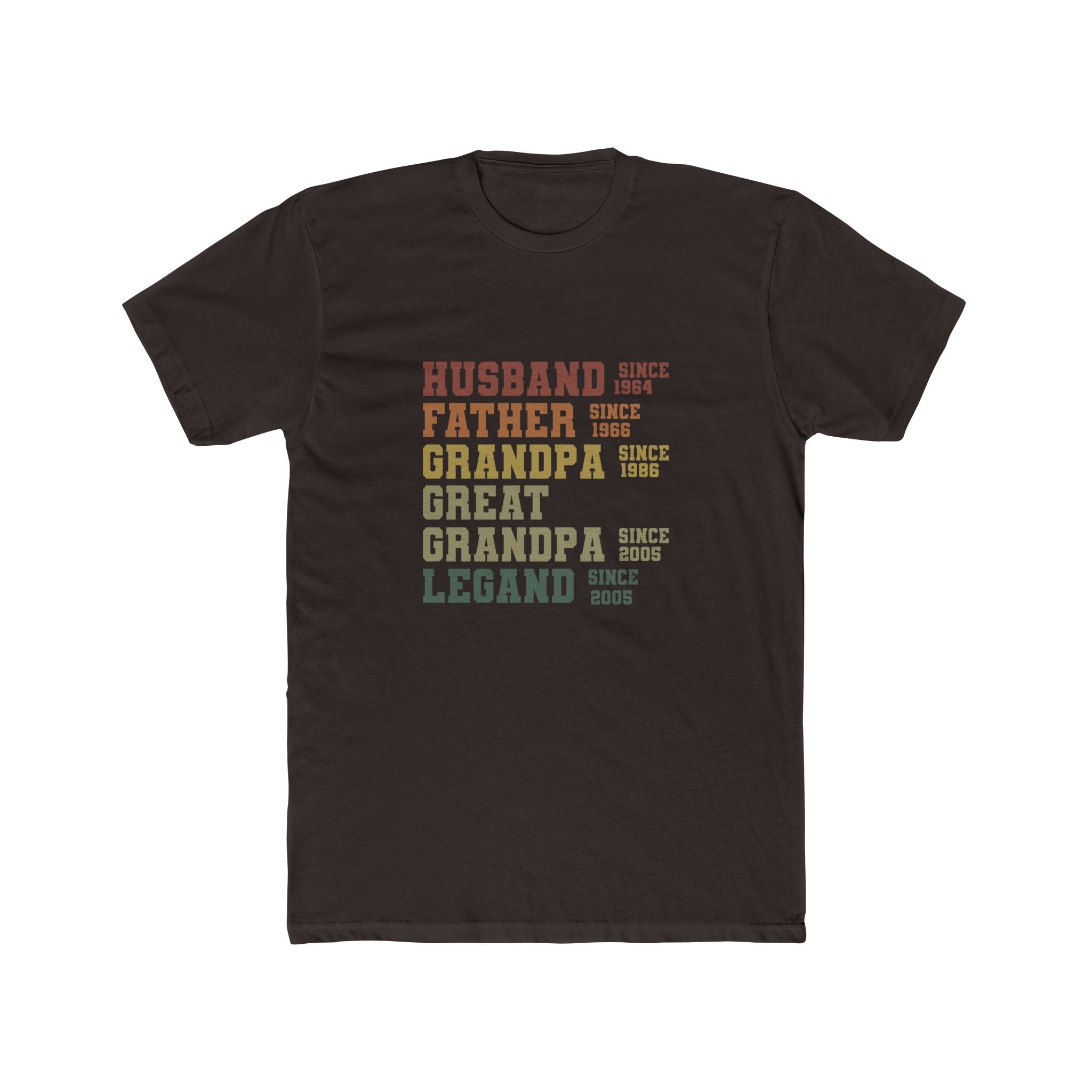 Husband • Father • Grandpa • Great Grandpa • Legend T‑Shirt
