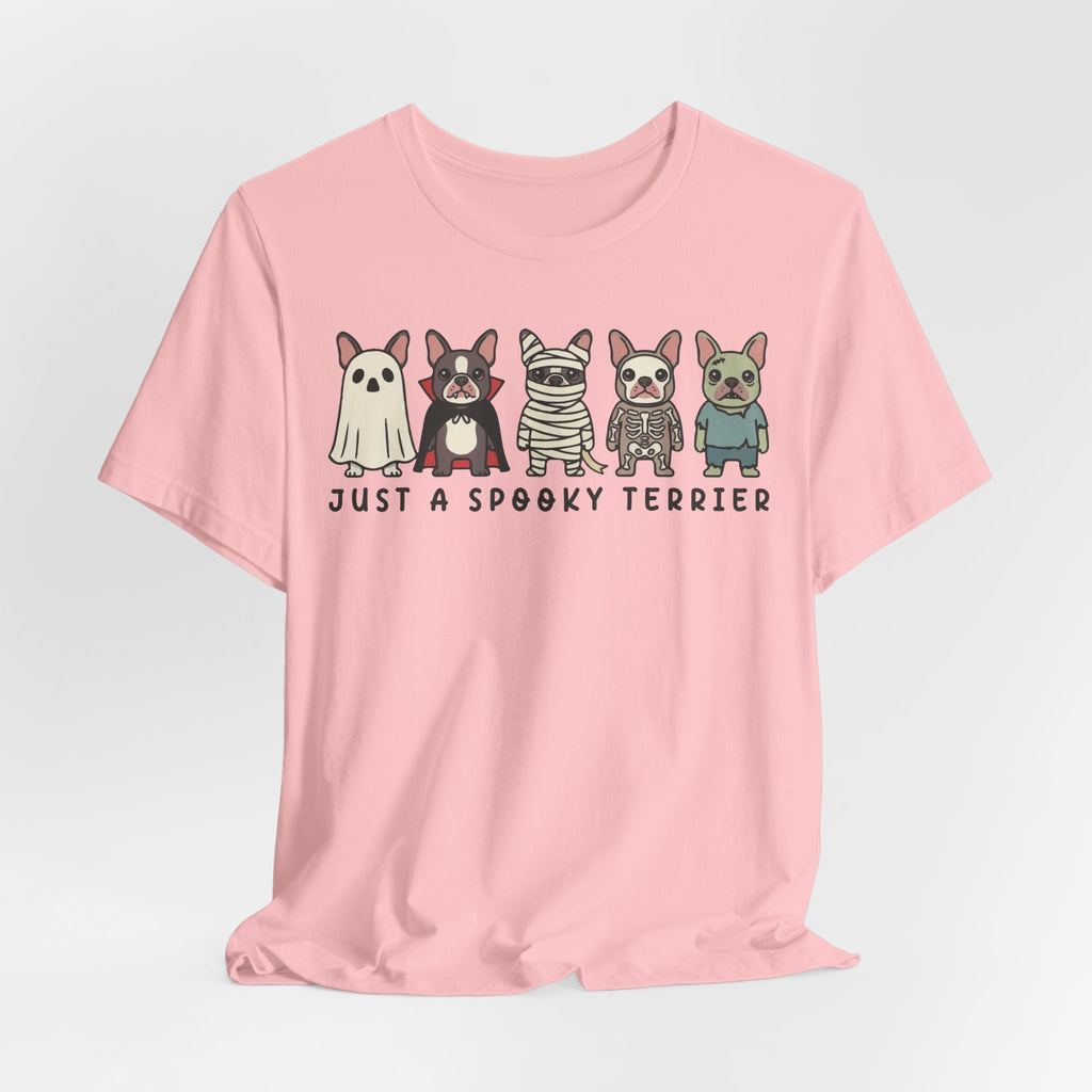Spooky Terrier T-Shirt — Cute Halloween Boston Terrier Shirt