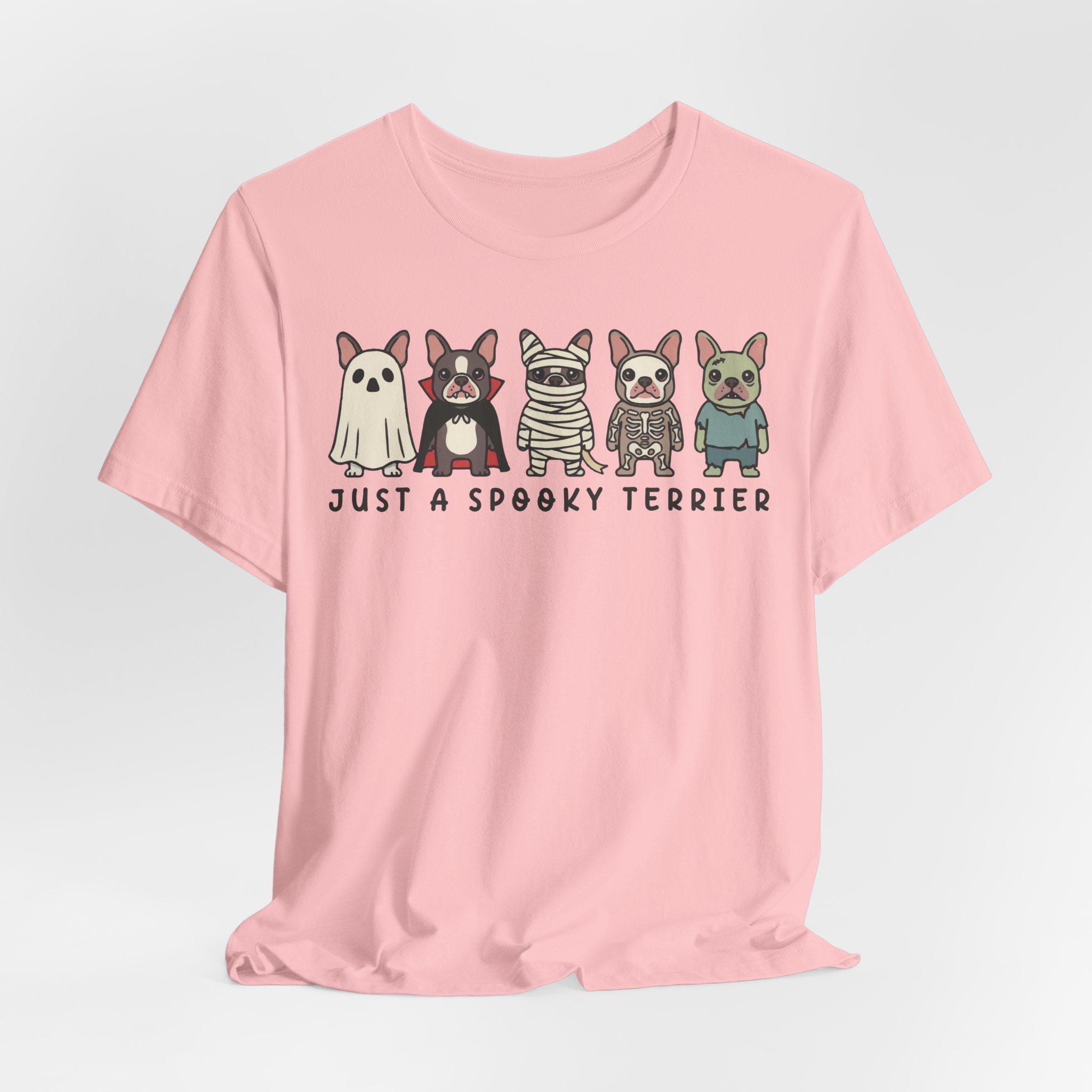 Spooky Terrier T-Shirt — Cute Halloween Boston Terrier Shirt