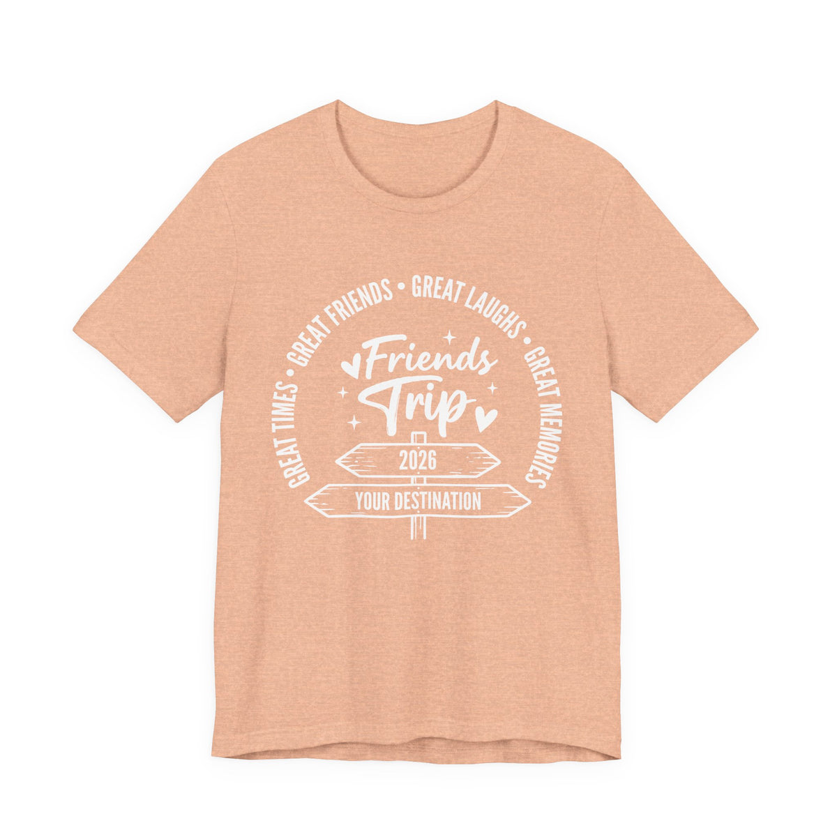 Personalized Friends Trip T-shirt